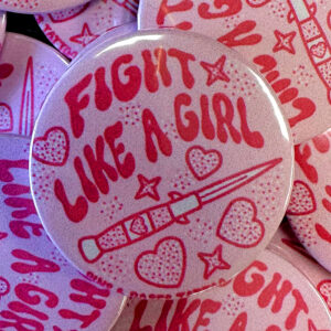Button Bag Fundraiser for Salem County Women's Services - Button #9