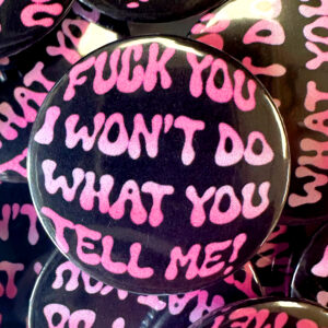 Button Bag Fundraiser for Salem County Women's Services - Button #12