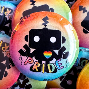 Button Bag Fundraiser for Salem County Pride - Local Robot