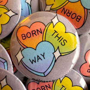 Button Bag Fundraiser for Salem County Pride - Born This Way
